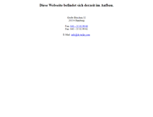 Tablet Screenshot of die-fachpraxis.de